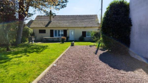 Maison paisible près des plages de Varaville, jardin privé